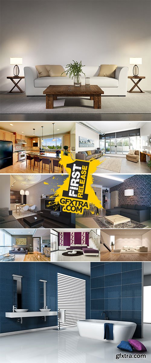 Stock Photo: Modern Apartment Interior Design