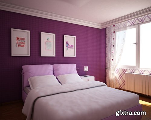 Stock Photo: Modern Apartment Interior Design
