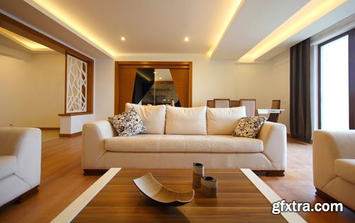 Stock Photo: Modern Apartment Interior Design