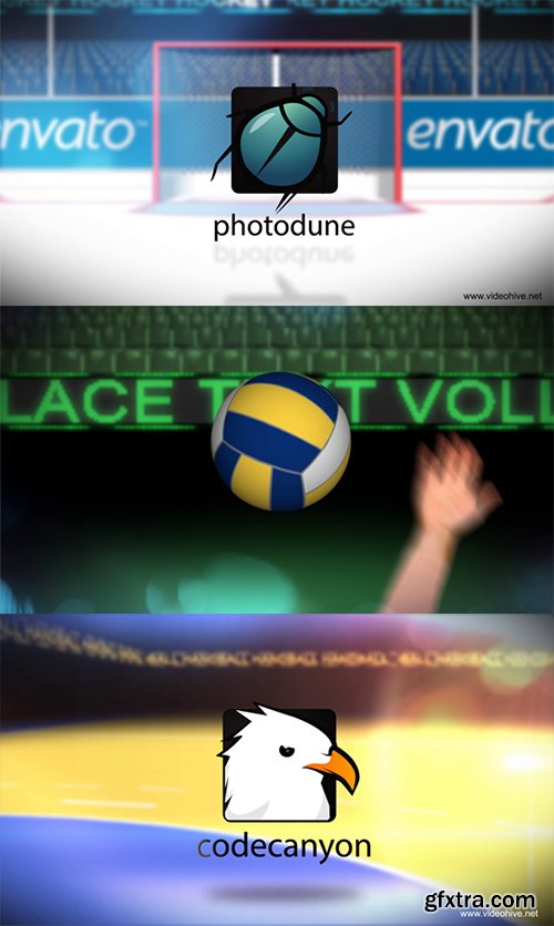 Videohive Sport Pack Logo Reveal 2 6841749 (Audio included)