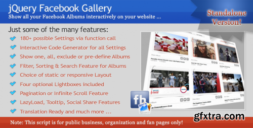 CodeCanyon - jQuery Facebook Gallery v2.11