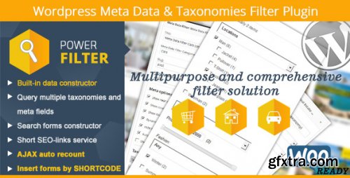 CodeCanyon - Wordpress Meta Data & Taxonomies Filter v1.1.6