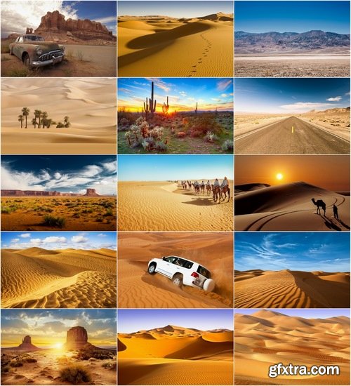 Desert Landscapes Stock Images - 25 HQ Jpg