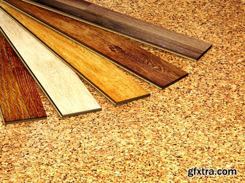 Stock Photo: Laminate flooring in the interior 2