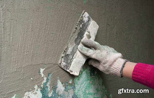 Stock Photo: Tools and construction and construction