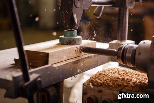 Stock Photo: Tools and construction and construction
