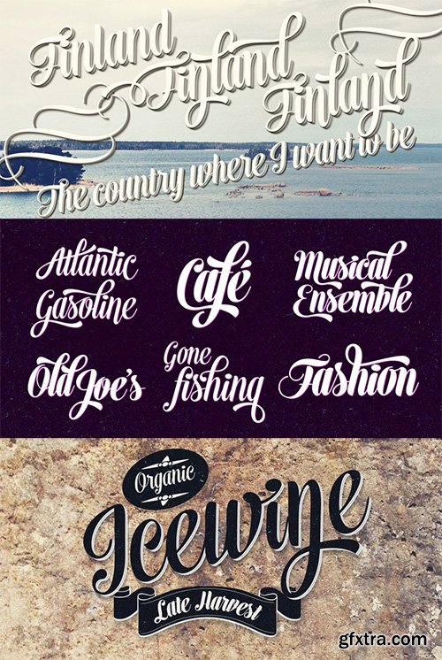 Voyage Font Family - 3 Font $95