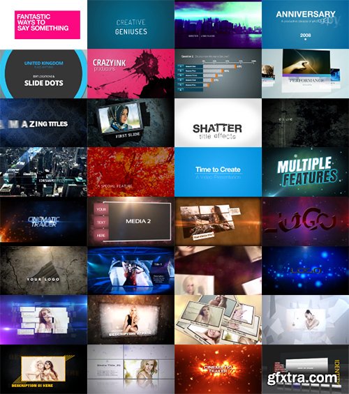 Videoblocks After Effects Template Crazy Bundle