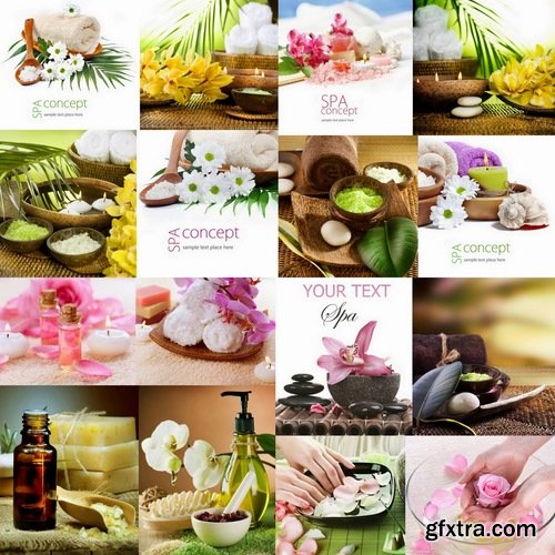 SPA and Flowers Stock Images - 25 HQ Jpg