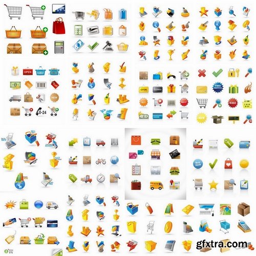 Detailed icons in vector set from stock #11 - 20 Eps - 4 Svg
