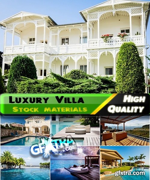 Luxury Villa exterior Stock images - 25 HQ Jpg