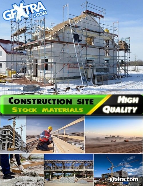 Construction site Stock Images - 25 HQ Jpg