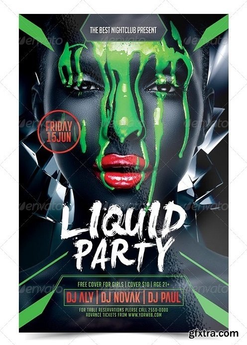 Party Flyer Template Bundle Vol. 4 - Graphicriver 8536959
