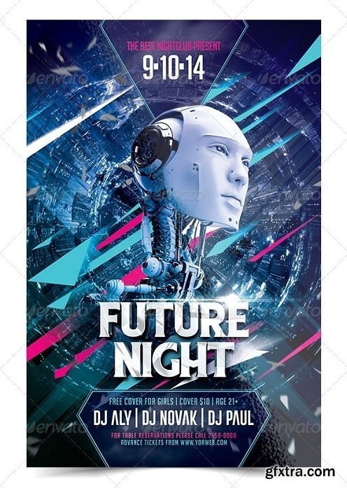 Party Flyer Template Bundle Vol. 4 - Graphicriver 8536959