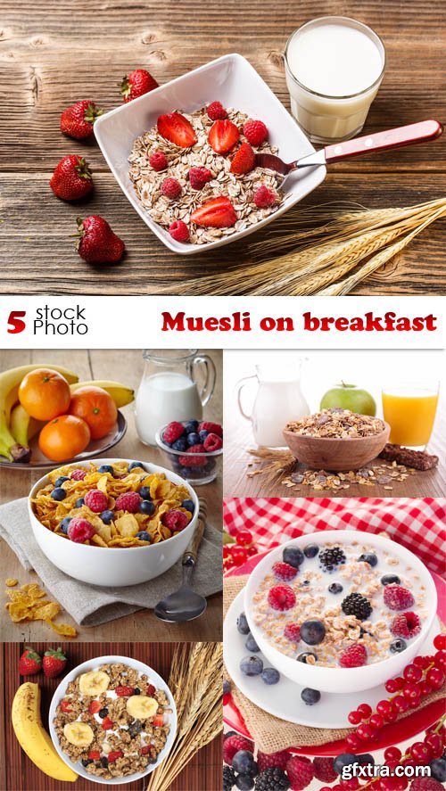 Photos - Muesli on breakfast