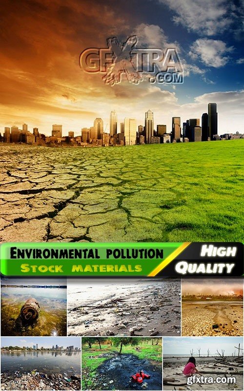 Environmental pollution Stock Images in vector - 25 HQ Jpg
