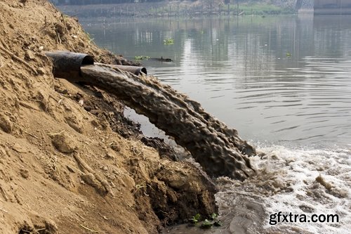 Environmental pollution Stock Images in vector - 25 HQ Jpg