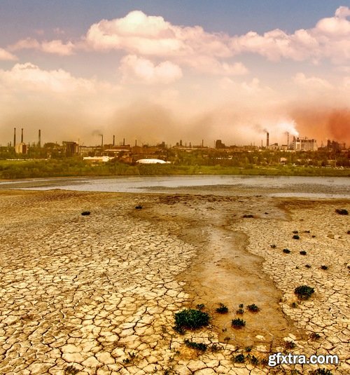 Environmental pollution Stock Images in vector - 25 HQ Jpg