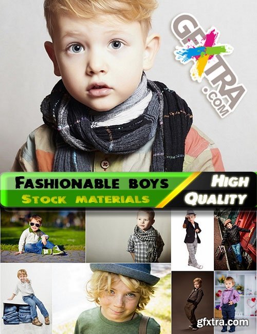 Fashionable boys Stock Images - 25 HQ jpg