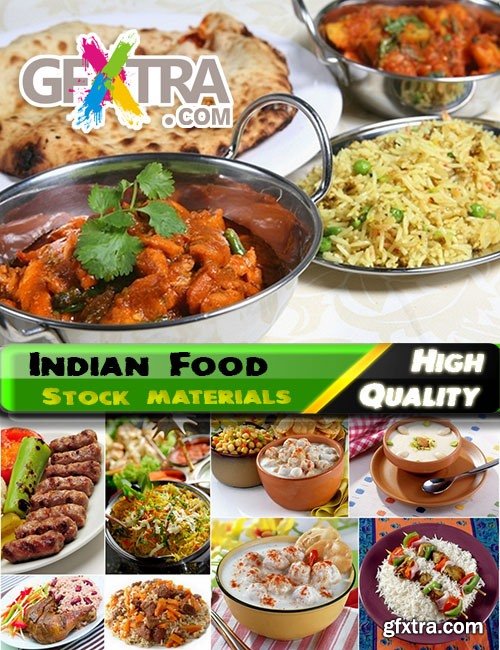Indian Food Set #4 - 25 HQ Jpg