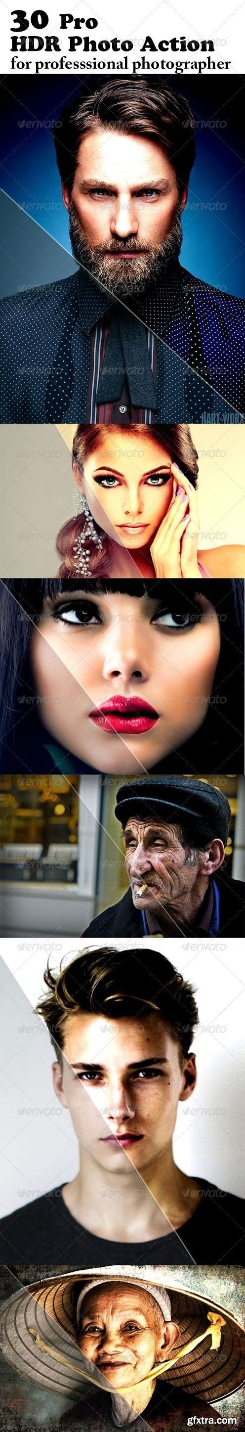 30 Pro HDR Photo Action - Graphicriver 8568637