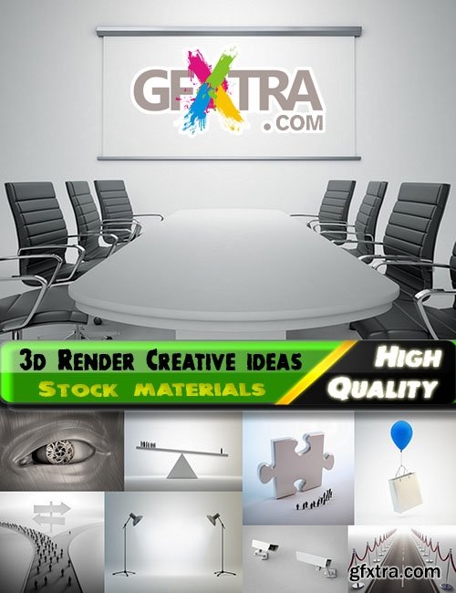 3d Render Creative ideas Stock images - 25 HQ jpg