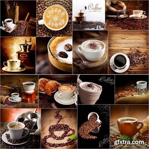 Set of hot Coffee Stock images - 25 HQ Jpg
