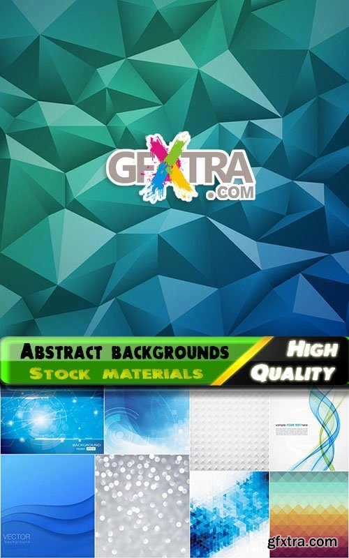 Abstract backgrounds Set #17 - 25 Eps
