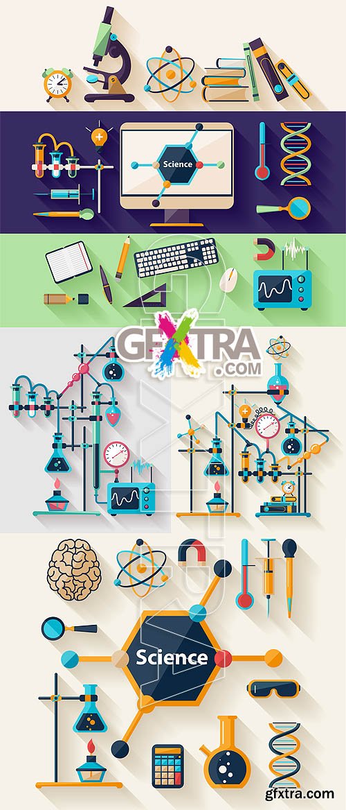 Stock vector - Science elements