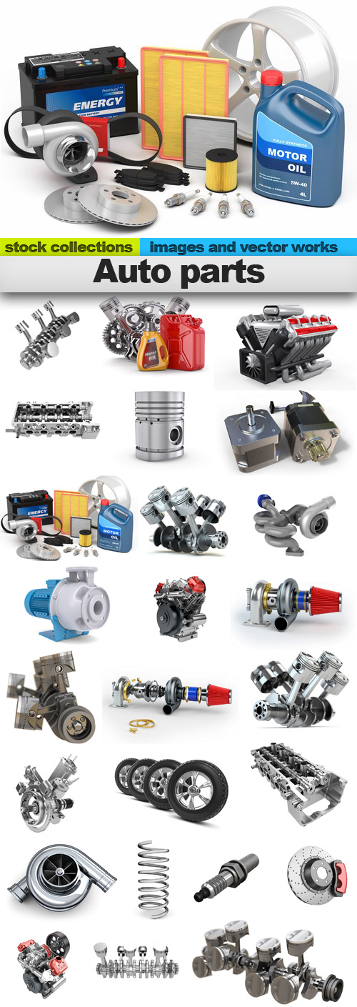 Parts,25 x UHQ JPEG