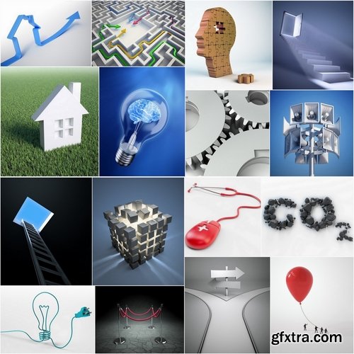3d Render Creative ideas Stock images #2 - 25 HQ jpg