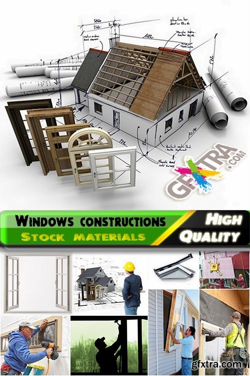 Windows constructions and elements Stock images - 25 HQ Jpg