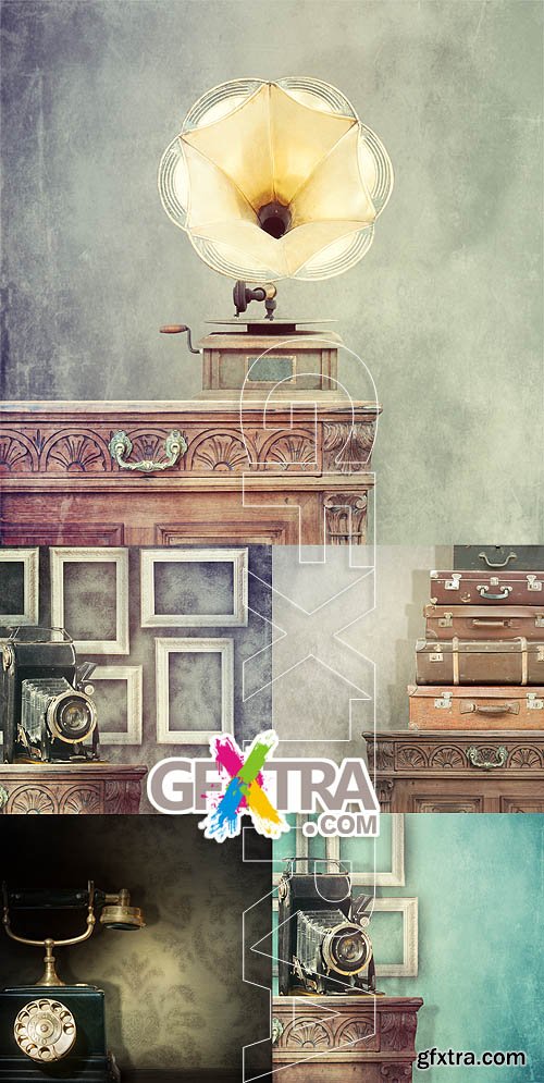 Stock photo - Retro old backgrounds