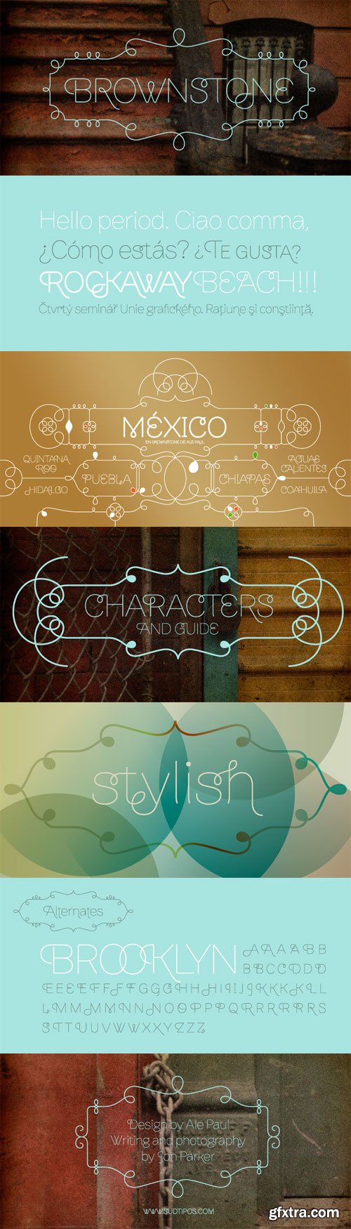 Brownstone Sans Font Family - 3 Fonts for $119