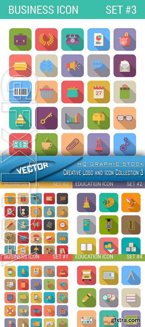 Stock Vector - Creative Logo and Icon Collection 3
