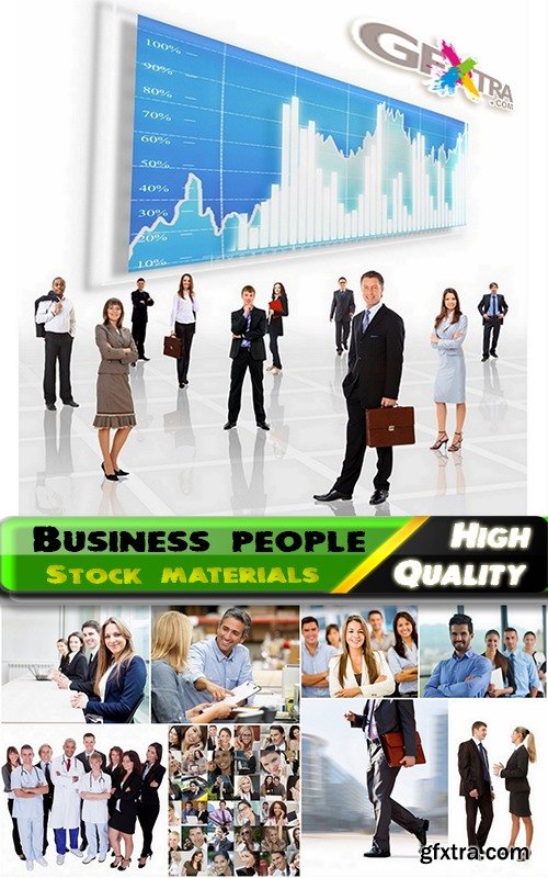 Business people Stock images - 25 Eps