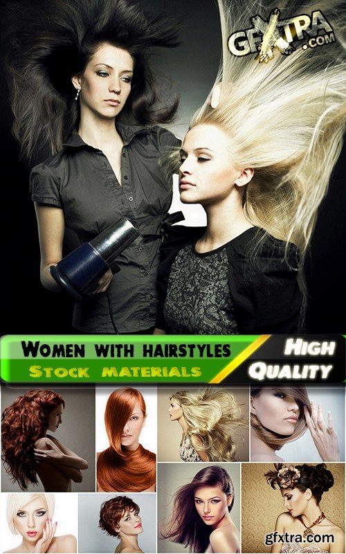 Beauty women with amazing hairstyles Stock images - 25 HQ Jpg
