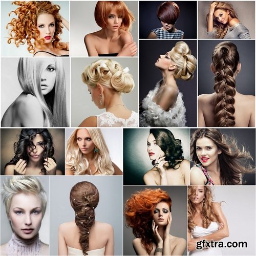 Beauty women with amazing hairstyles Stock images - 25 HQ Jpg