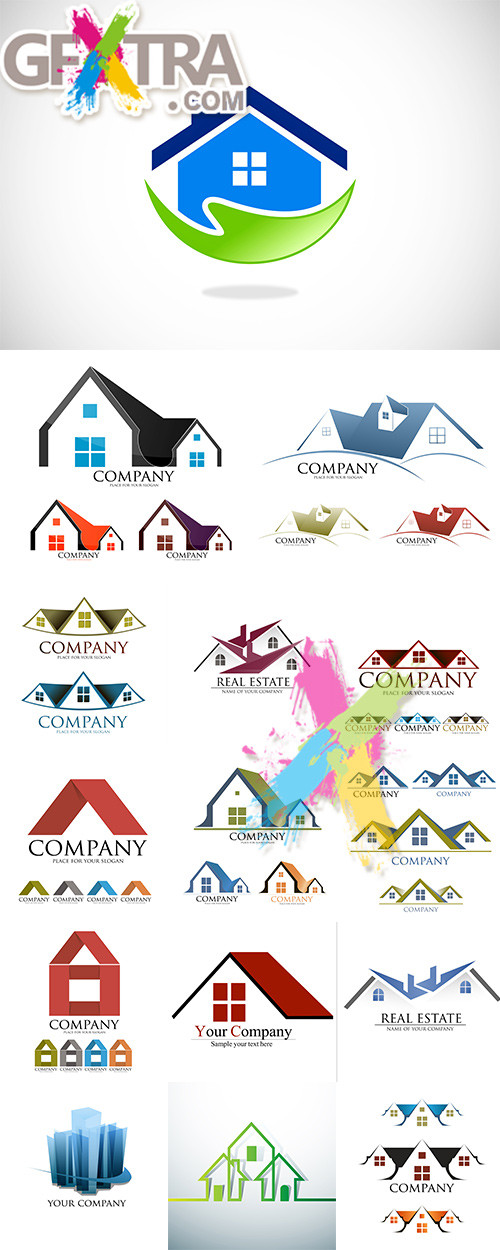 Logos for the building companies