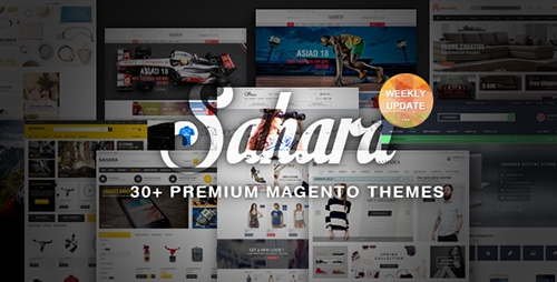 ThemeForest - SAHARA v1.9.8 - Ultimate Responsive Magento Themes