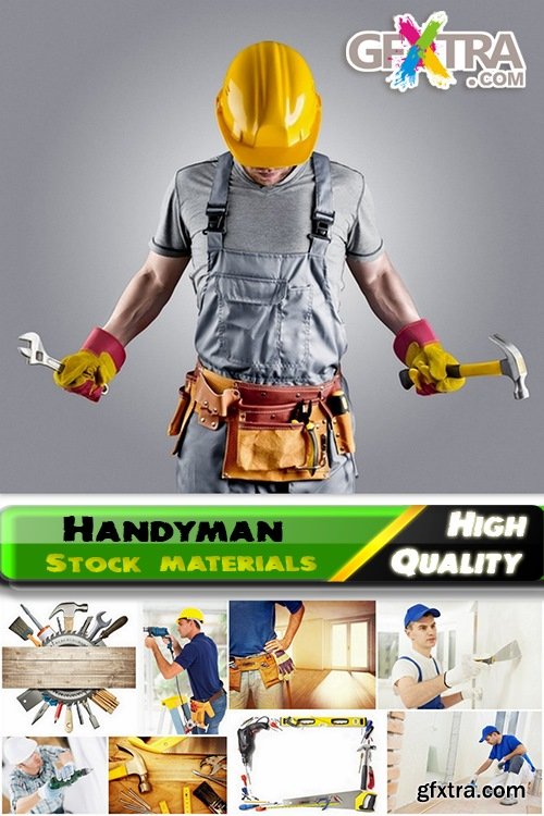 Handyman and different hand tools Stock Images - 25 HQ Jpg