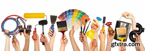 Handyman and different hand tools Stock Images - 25 HQ Jpg