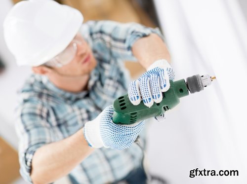 Handyman and different hand tools Stock Images - 25 HQ Jpg