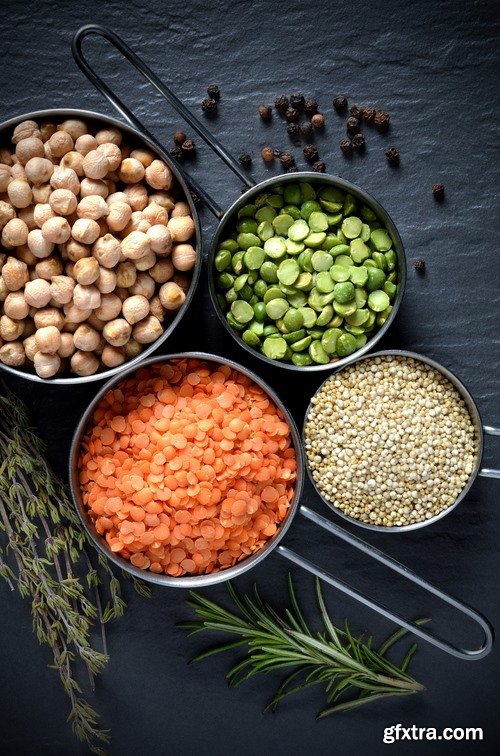 Lentils and Foods Collections Stock images - 25 HQ jpg