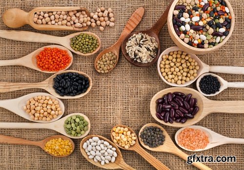 Lentils and Foods Collections Stock images - 25 HQ jpg