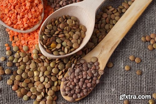 Lentils and Foods Collections Stock images - 25 HQ jpg