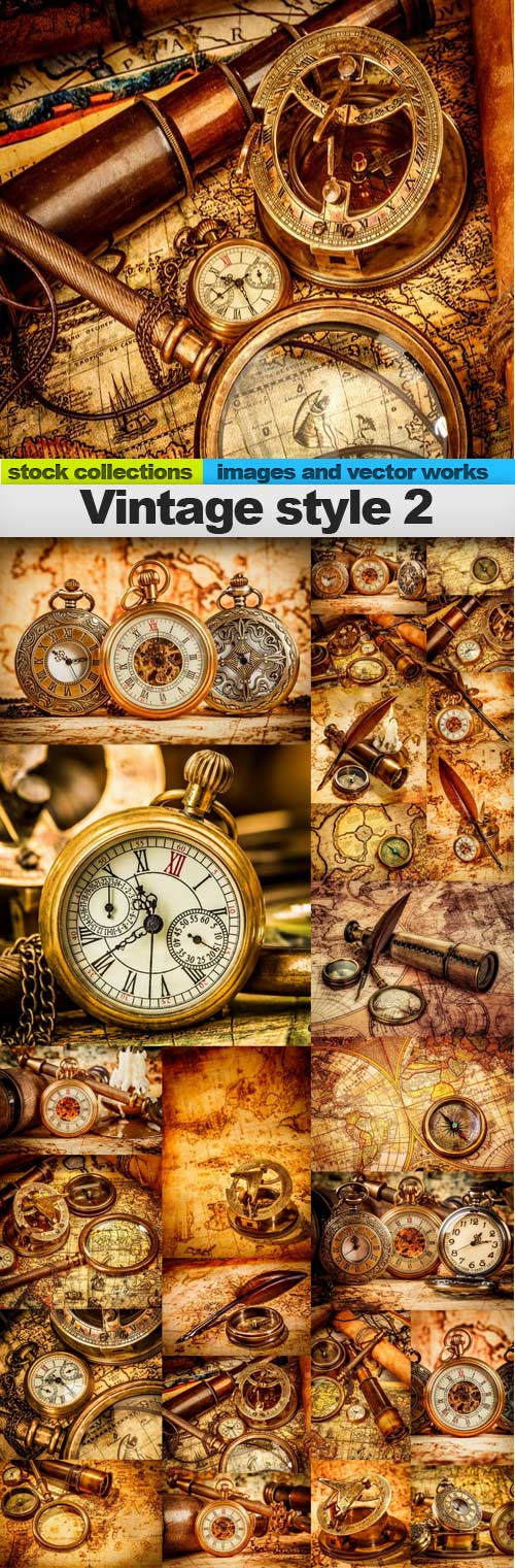 Vintage style 2,25 x UHQ JPEG