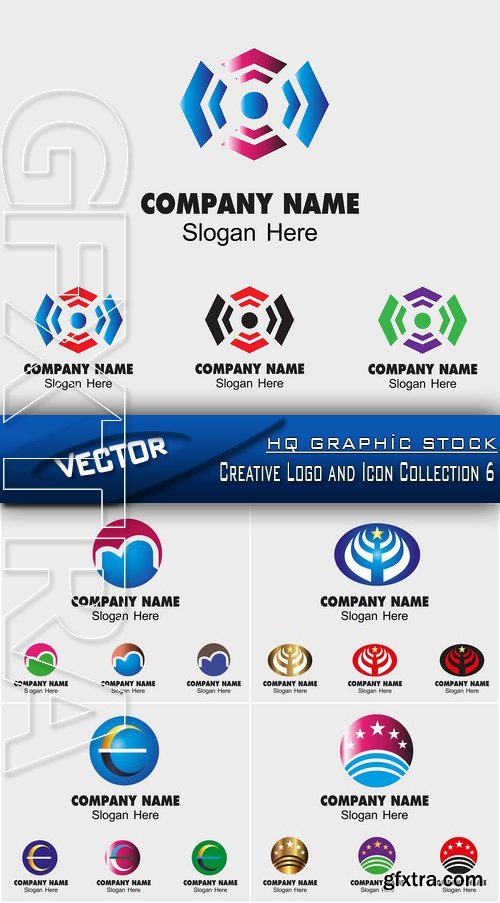 Stock Vector - Creative Logo and Icon Collection 6