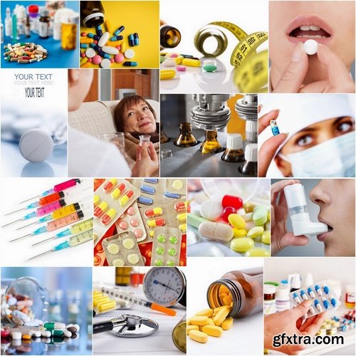 Treating people and medicaments Stock images - 25 HQ Jpg
