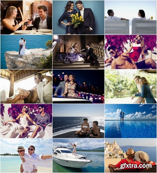 Luxury couples and people in love Stock images - 25 HQ jpg